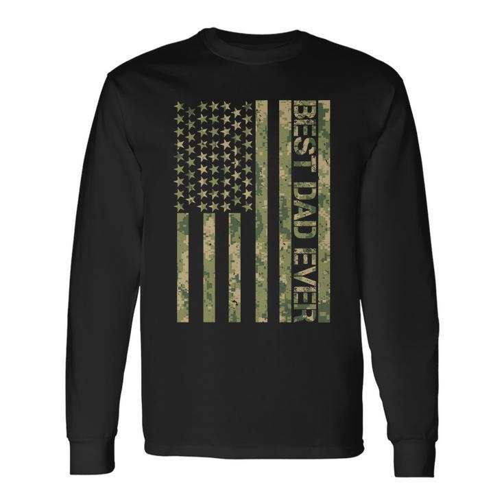 Best Military Dad Ever Tshirt Long Sleeve T-Shirt
