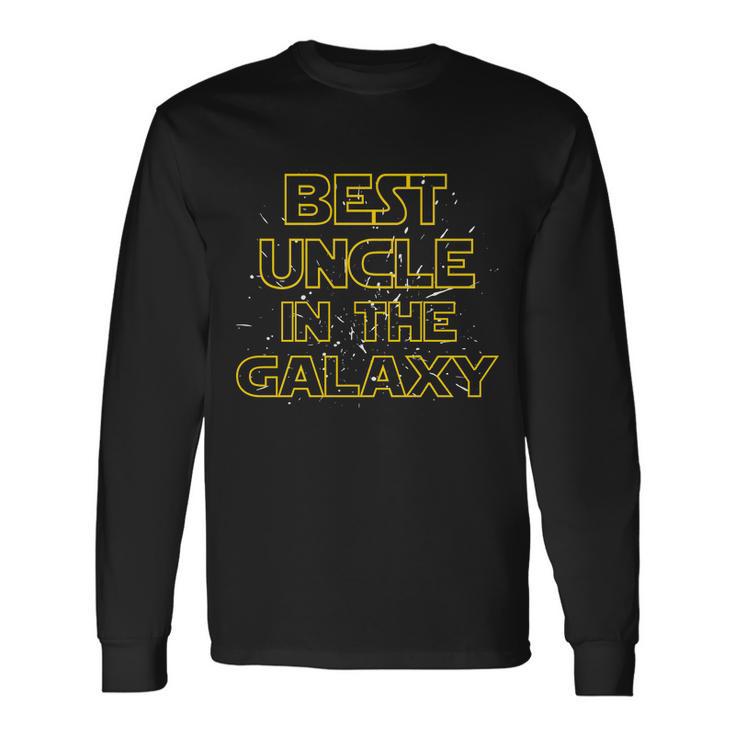 Best Uncle In The Galaxy Tshirt Long Sleeve T-Shirt