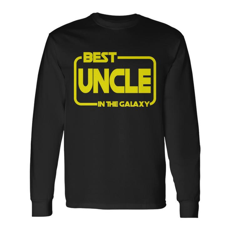 Best Uncle In The Galaxy Tshirt Long Sleeve T-Shirt