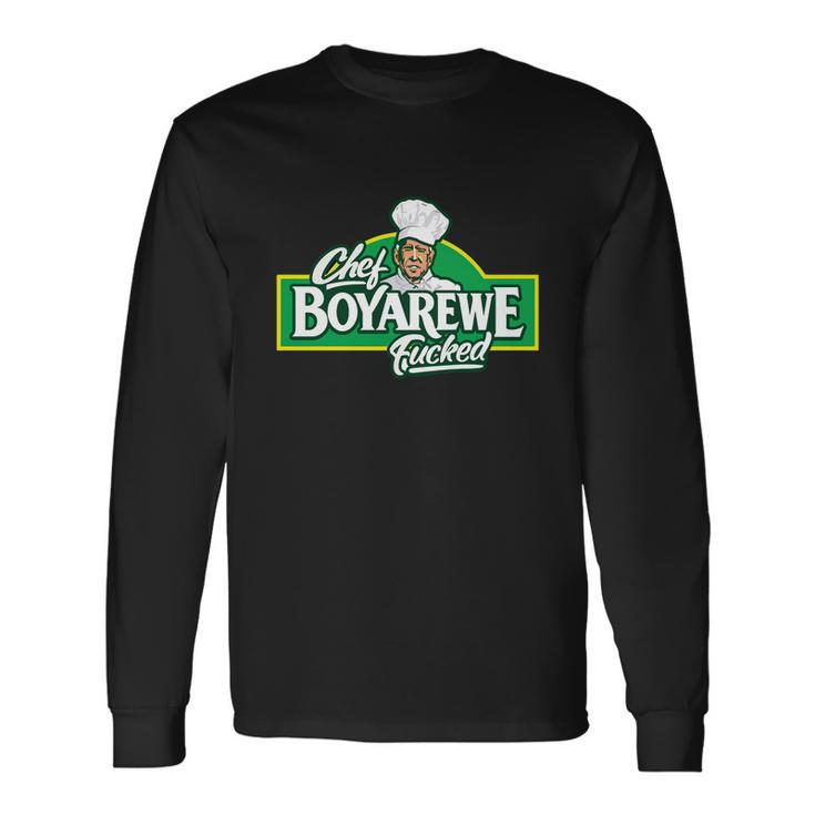 Biden Chef Boyarewe V2 Long Sleeve T-Shirt
