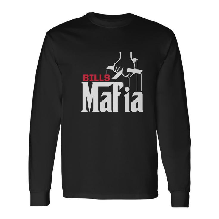 Bills Mafia Godfather Long Sleeve T-Shirt Gifts ideas
