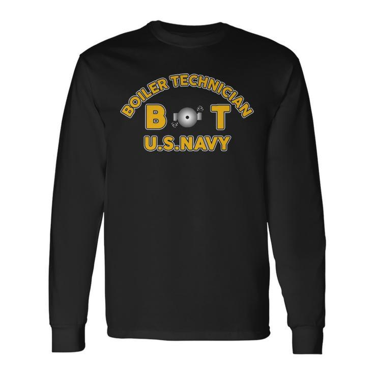 Boiler Technician Bt Long Sleeve T-Shirt Gifts ideas