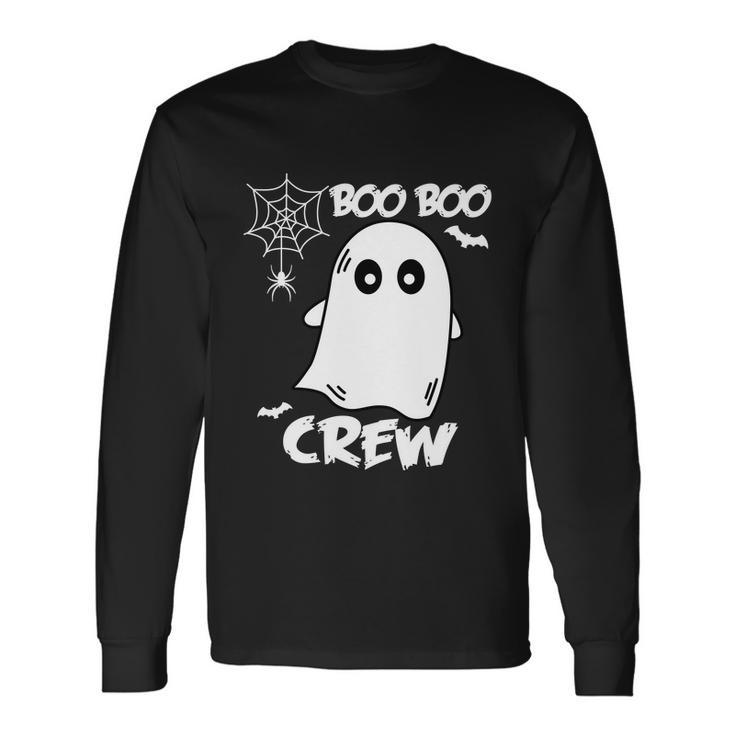 Boo Boo Crew Halloween Quote V5 Long Sleeve T-Shirt Gifts ideas