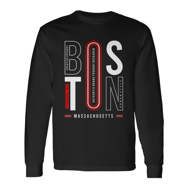 Boston V2 Long Sleeve T-Shirt