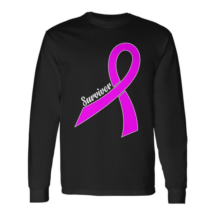 Breast Cancer Survivor Tshirt V2 Long Sleeve T-Shirt