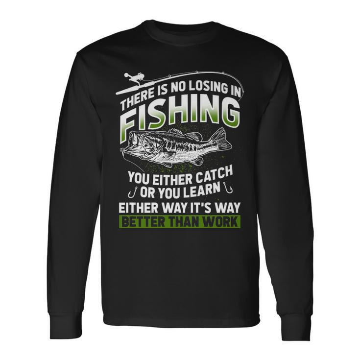 Catch Or Learn Long Sleeve T-Shirt Gifts ideas