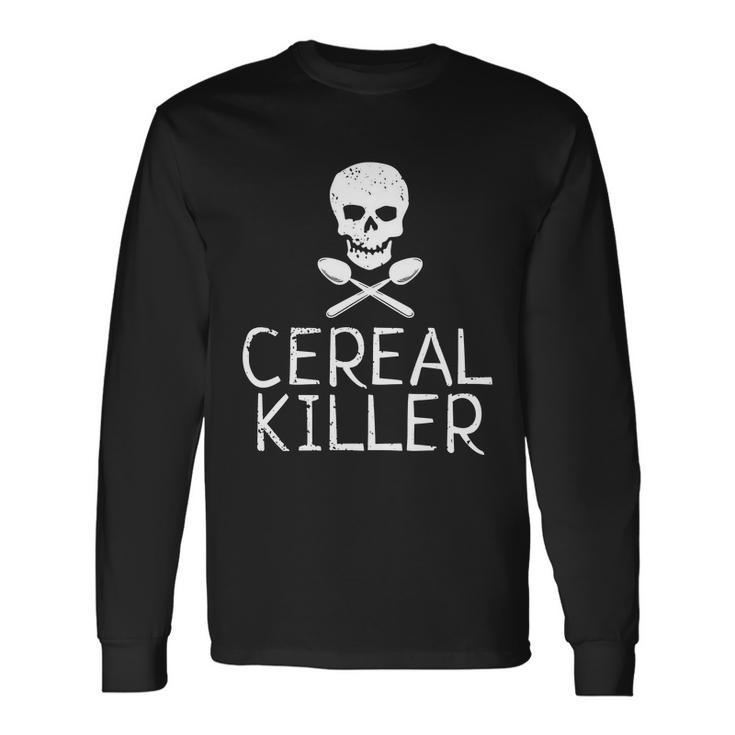 Cereal Killer Tshirt Long Sleeve T-Shirt Gifts ideas