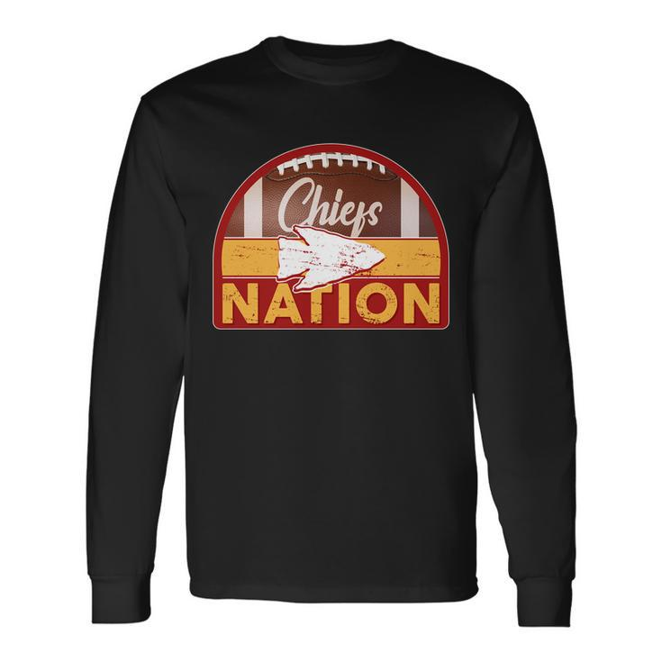 Chiefs Nation Football Long Sleeve T-Shirt