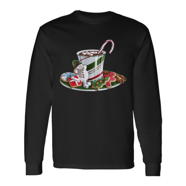 Christmas Hot Chocolate Long Sleeve T-Shirt