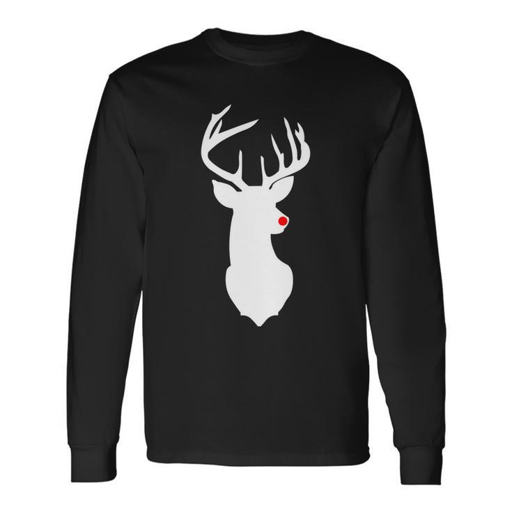 Christmas Rudolph The Red Nose Reindeer Tshirt Long Sleeve T-Shirt