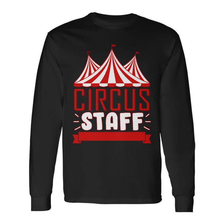 Circus Staff Clown Movie Long Sleeve T-Shirt