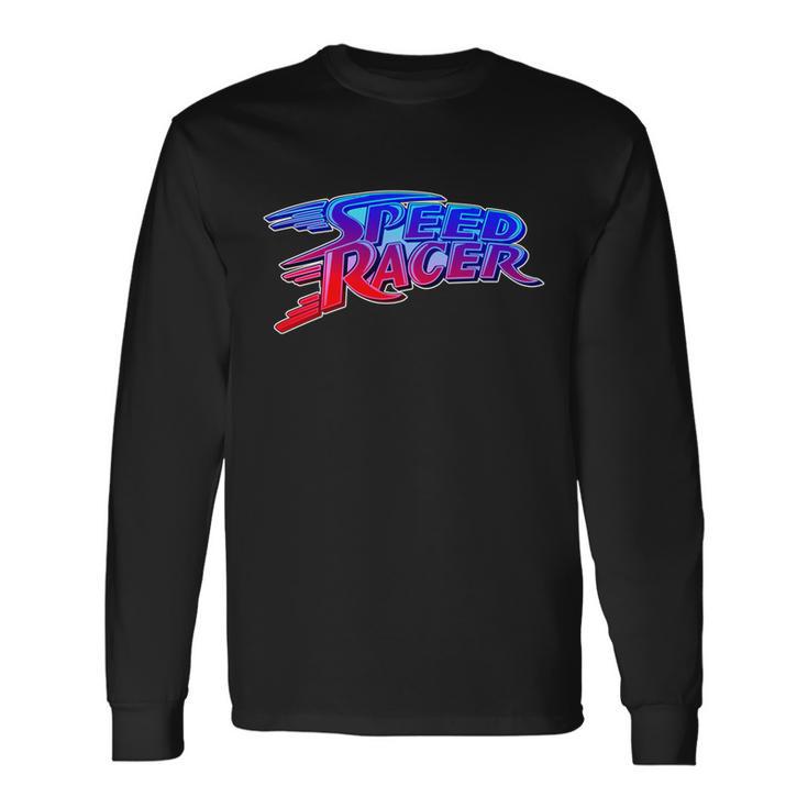 Classic Retro Speed Racer Logo Tshirt Long Sleeve T-Shirt