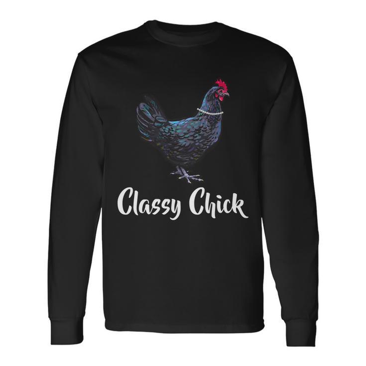 Classy Chick Cute Long Sleeve T-Shirt