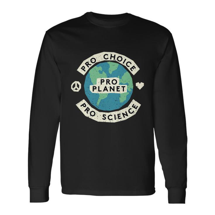 Climate Change Environmentalist Earth Advocate Pro Planet Long Sleeve T-Shirt Gifts ideas