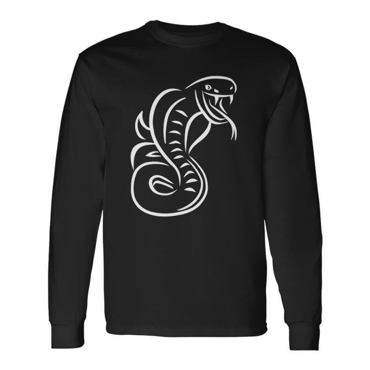 Cobra Snake Animal Lover Long Sleeve T-Shirt