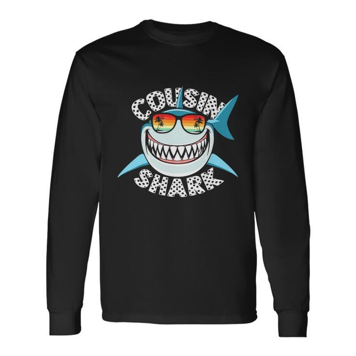 Cousin Shark Sea Animal Underwater Shark Lover Long Sleeve T-Shirt