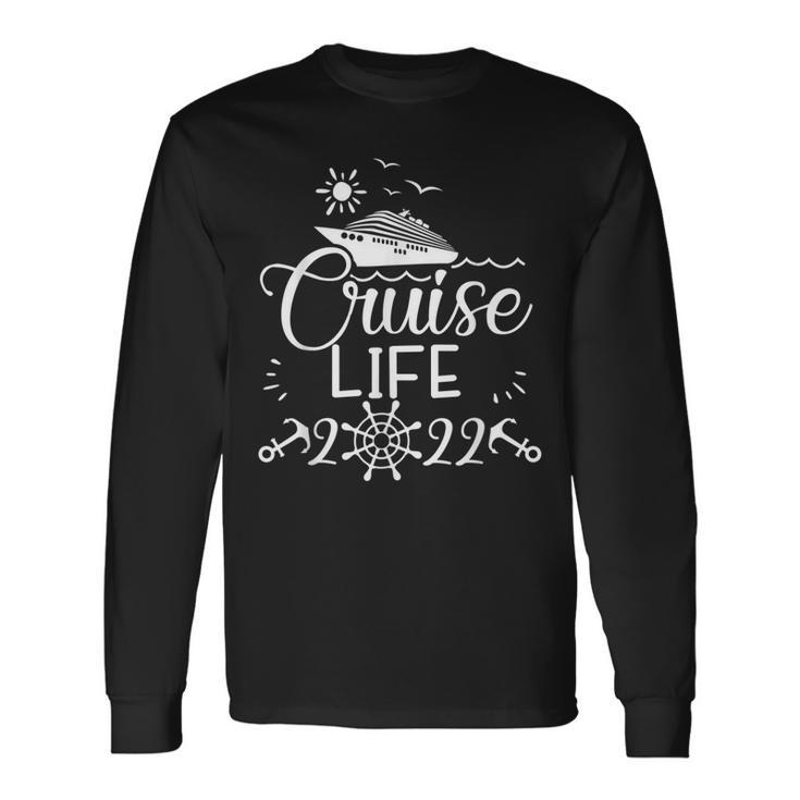 Cruise Squad 2022 Cruise Boat Trip Matching 2022 Men Women Long Sleeve T-Shirt T-shirt Graphic Print