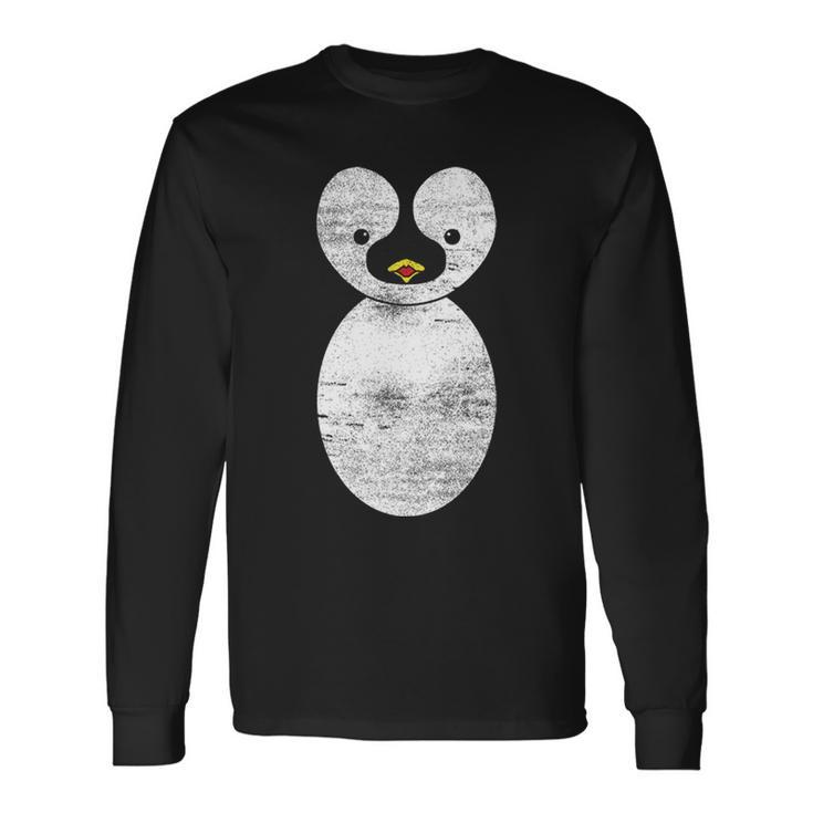 Cute Penguin Tshirt Long Sleeve T-Shirt