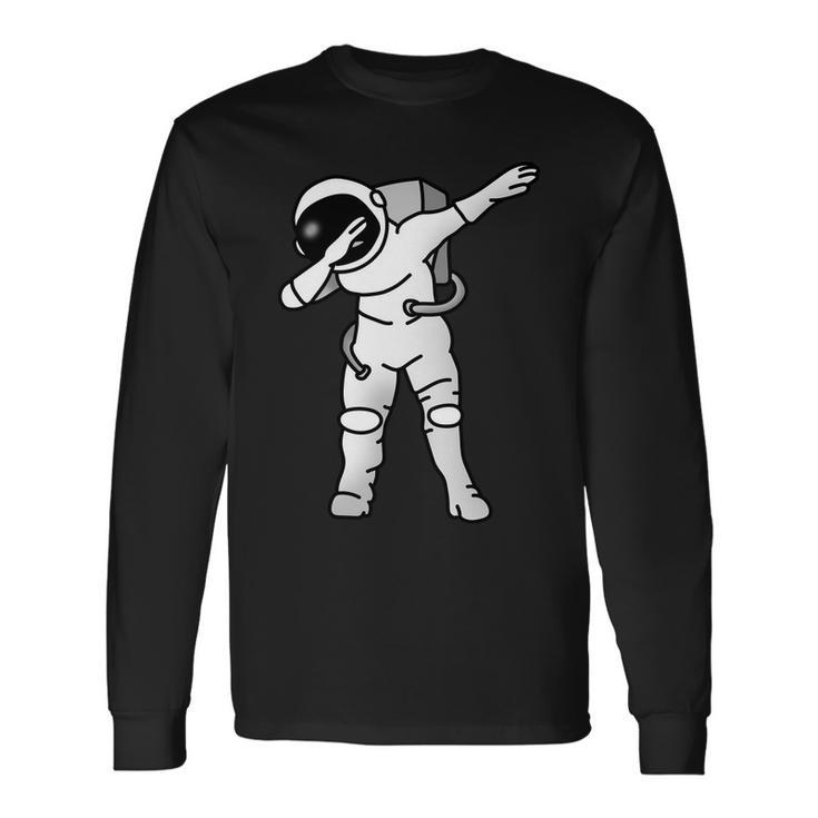 Dabbing Astronaut V2 Long Sleeve T-Shirt
