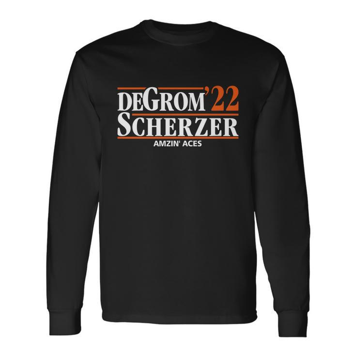 Degrom Scherzer ’ Long Sleeve T-Shirt