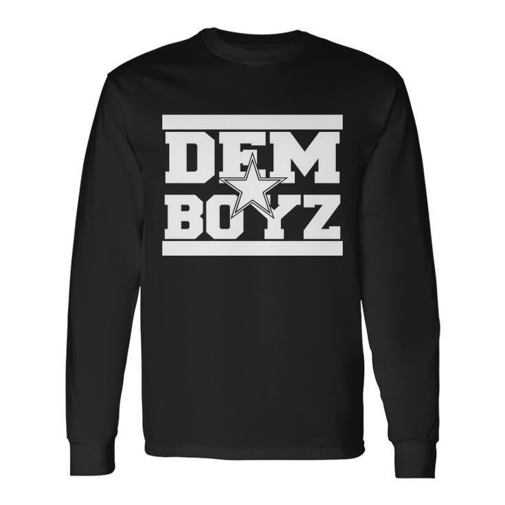 Dem Boyz Boys Dallas Texas Star Fan Pride Long Sleeve T-Shirt