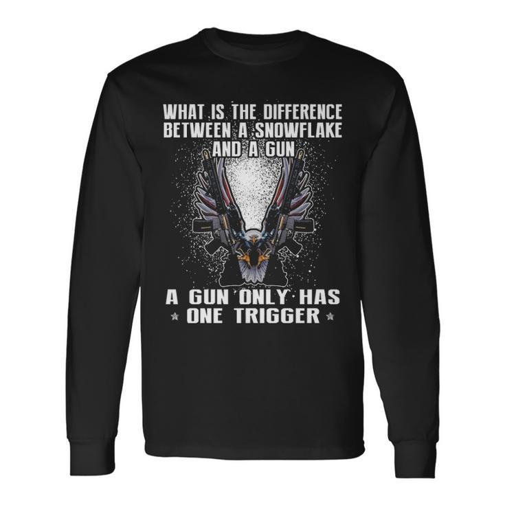 Difference Snowflake Long Sleeve T-Shirt