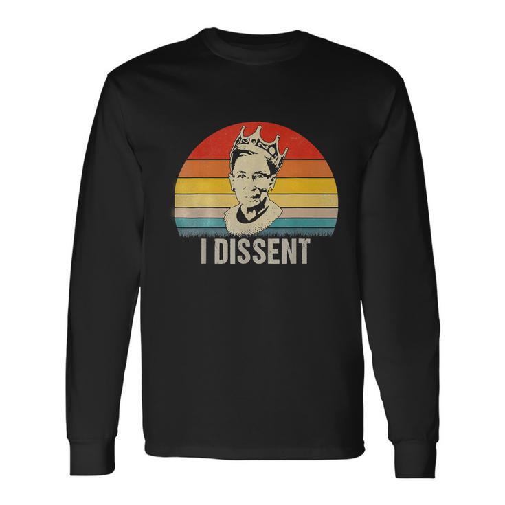 I Dissent Rbg Vote V2 Long Sleeve T-Shirt