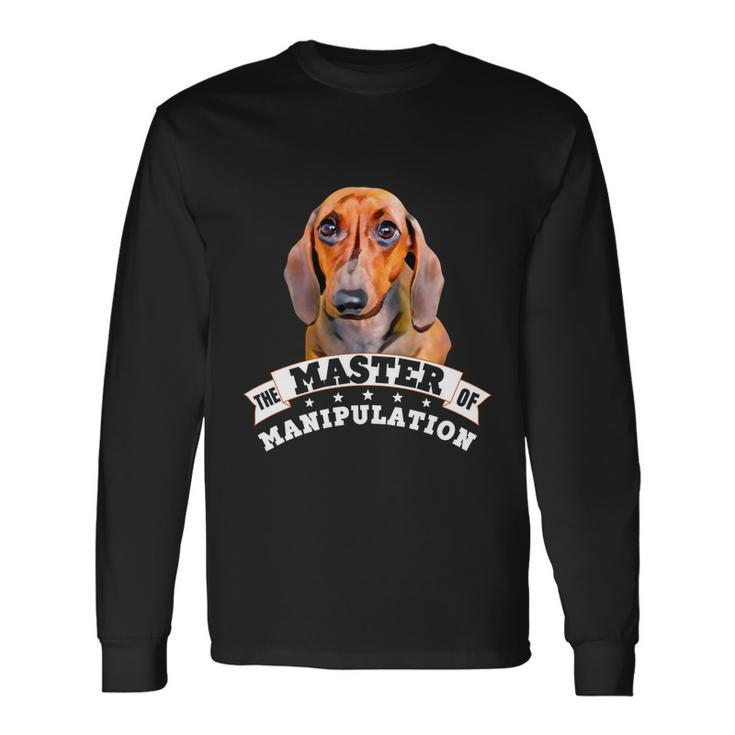 Doxie Wiener Dog Lover Pet Dad Mom Dachshund Long Sleeve T-Shirt