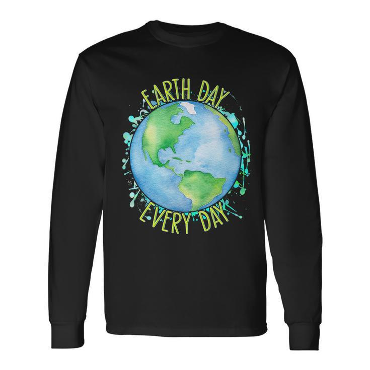 Earth Day Every Day Tshirt V3 Long Sleeve T-Shirt