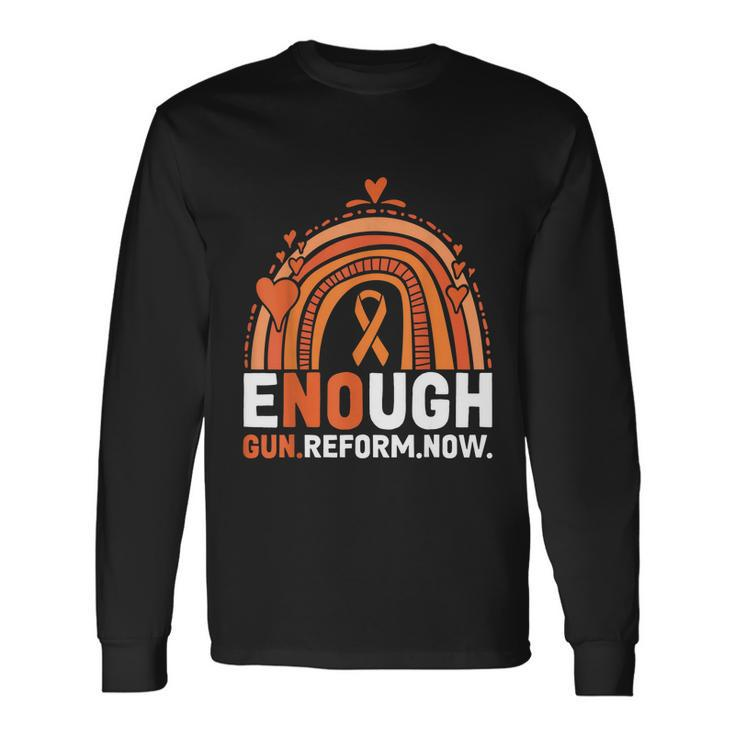 End Gun Violence Wear Orange V2 Long Sleeve T-Shirt Gifts ideas
