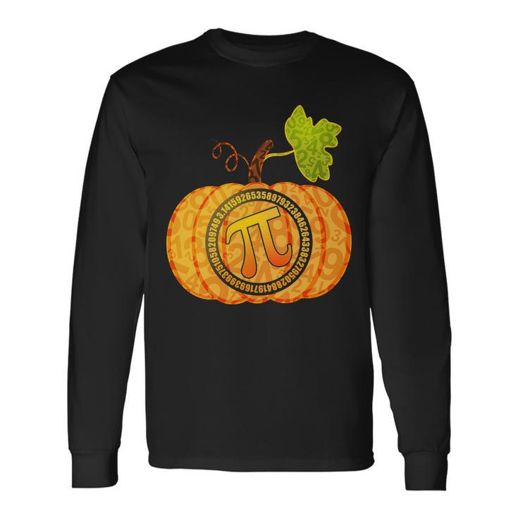 Fall Pumpkin Pi 314 Autumn Long Sleeve T-Shirt