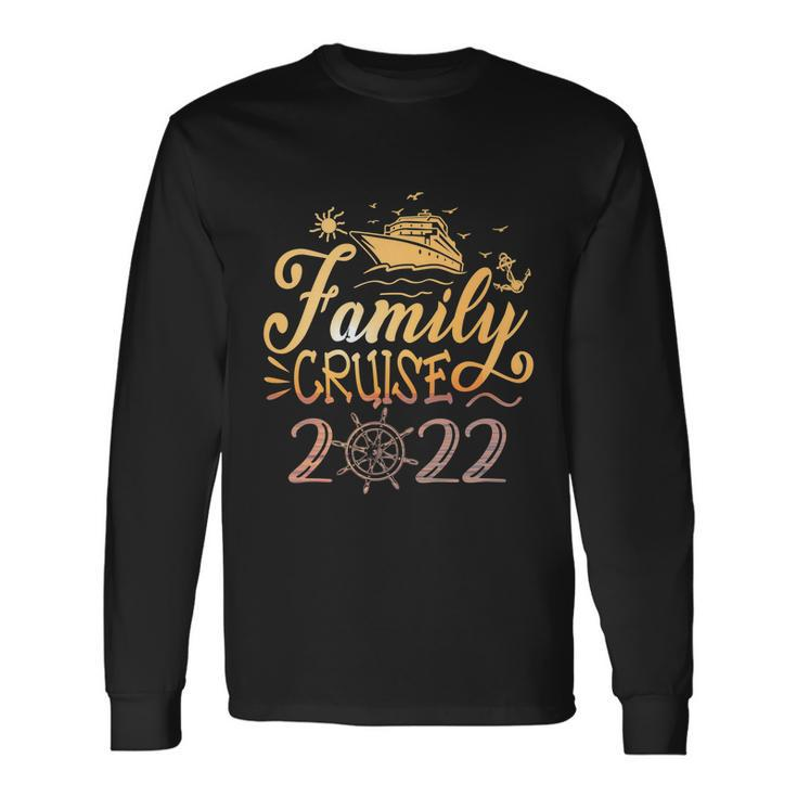 Family Cruise 2022 Cruise Boat Trip Matching V2 Long Sleeve T-Shirt