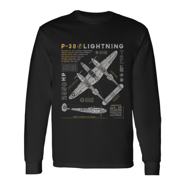 Fighter Aircraft Long Sleeve T-Shirt