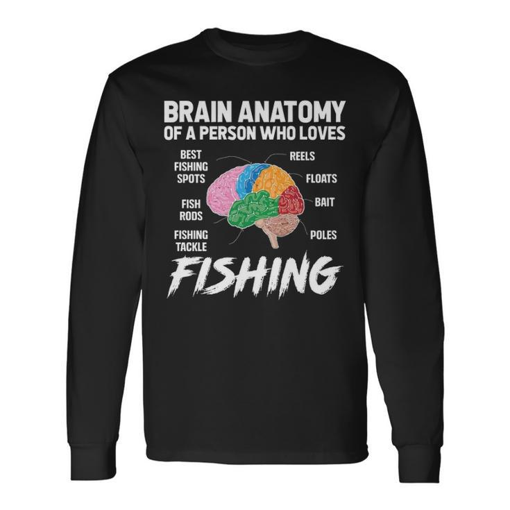 Fishing Brain Long Sleeve T-Shirt
