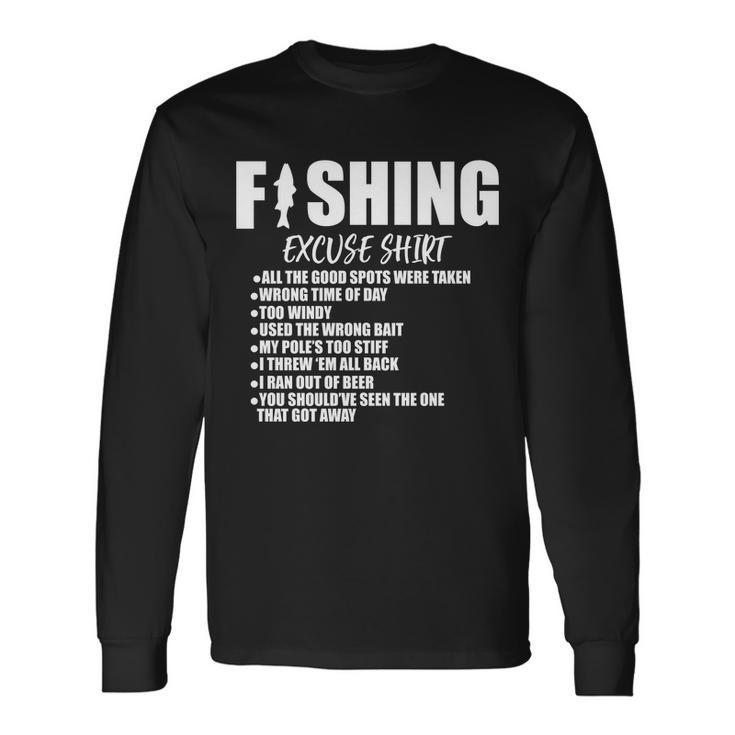 Fishing Excuses V2 Long Sleeve T-Shirt