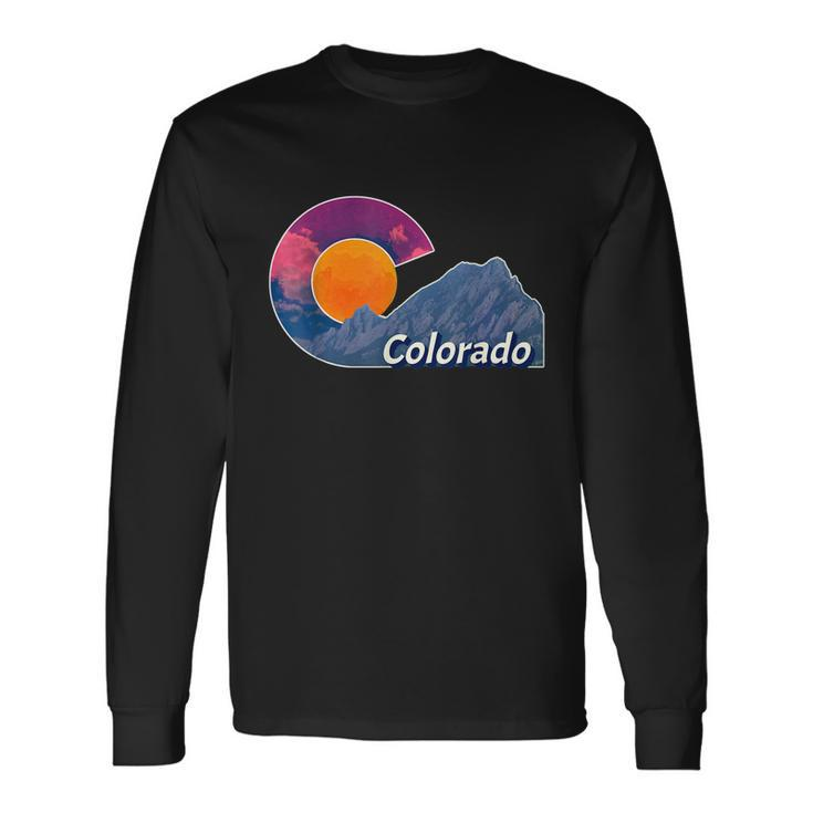 Flag Inspired Colorado Long Sleeve T-Shirt