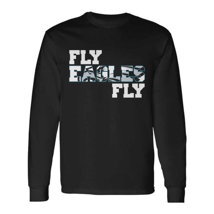 Fly Eagles Fly V2 Long Sleeve T-Shirt