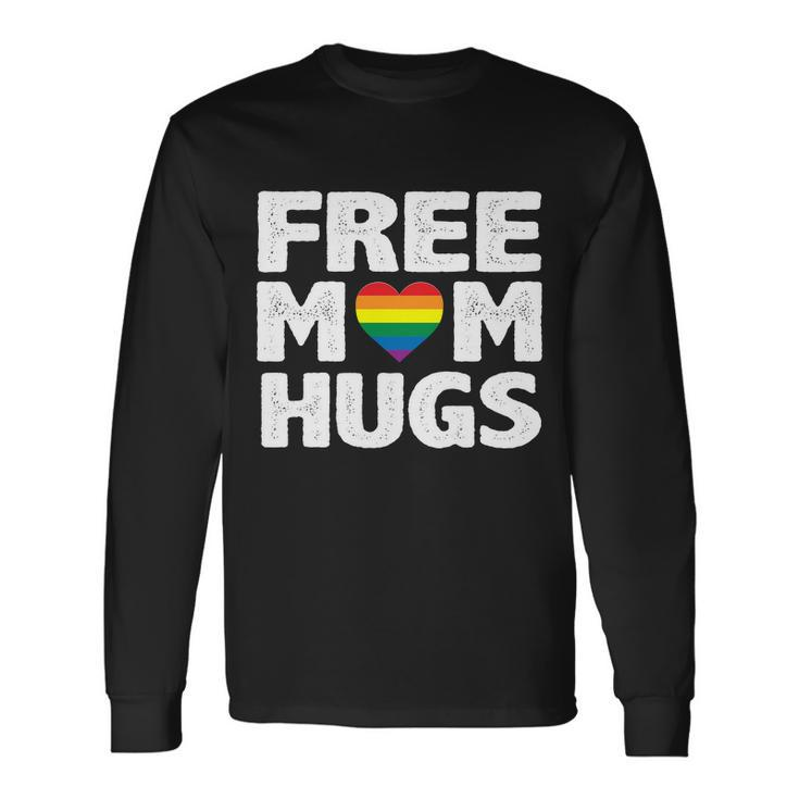 Free Mom Hugs Pride Tshirt Long Sleeve T-Shirt