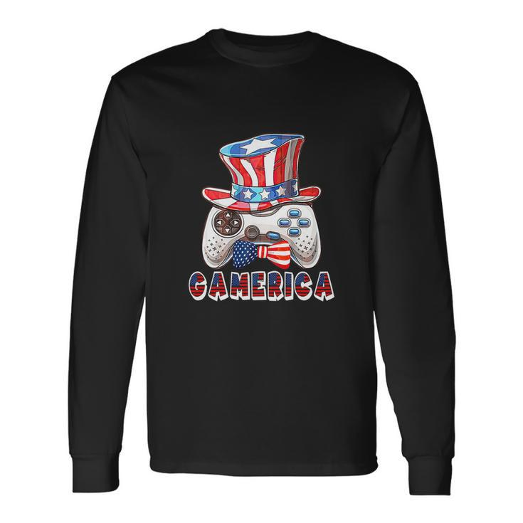 Gamerica 4Th Of July Usa Flag Long Sleeve T-Shirt Gifts ideas