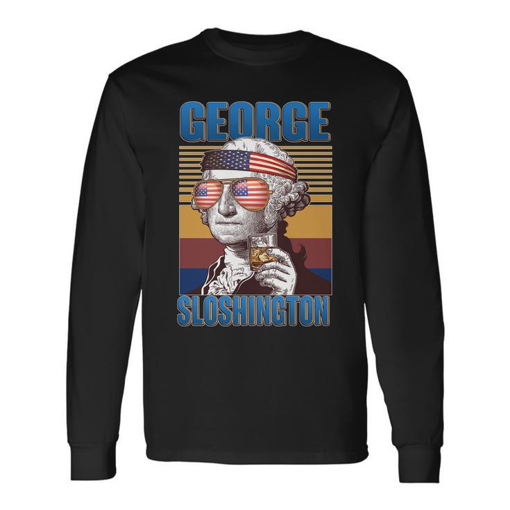 George Sloshington Tshirt Long Sleeve T-Shirt