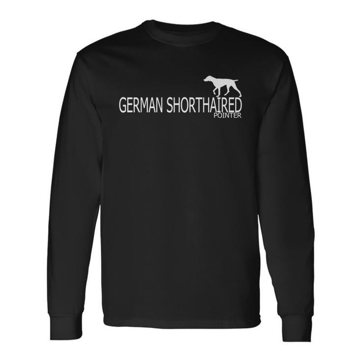 German Shorthaired Pointer Dog V2 Long Sleeve T-Shirt
