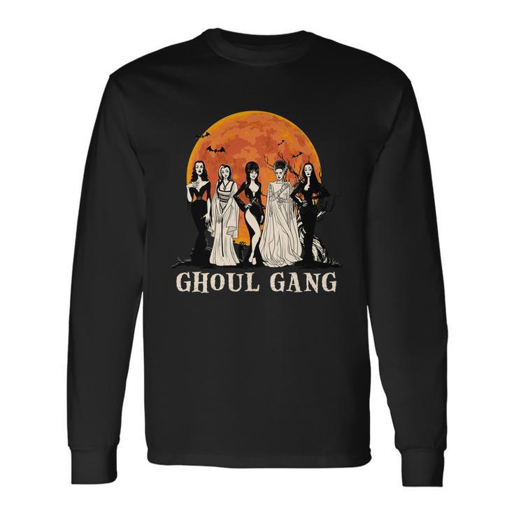 thumbnail image 2 of Hey Ghouls Women's Plus Halloween Graphic Sweatshirt With Long Sleeves, Sizes 1X-4X 2 of 11