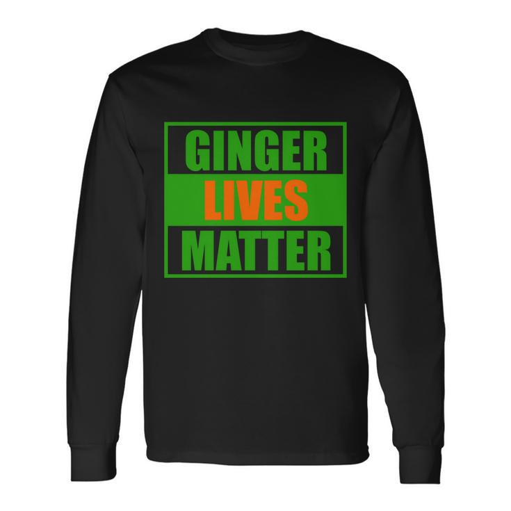 Ginger Lives Matter V2 Long Sleeve T-Shirt