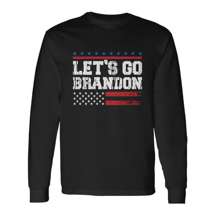 Lets Go Brandon Essential Brandon Political Long Sleeve T-Shirt Gifts ideas