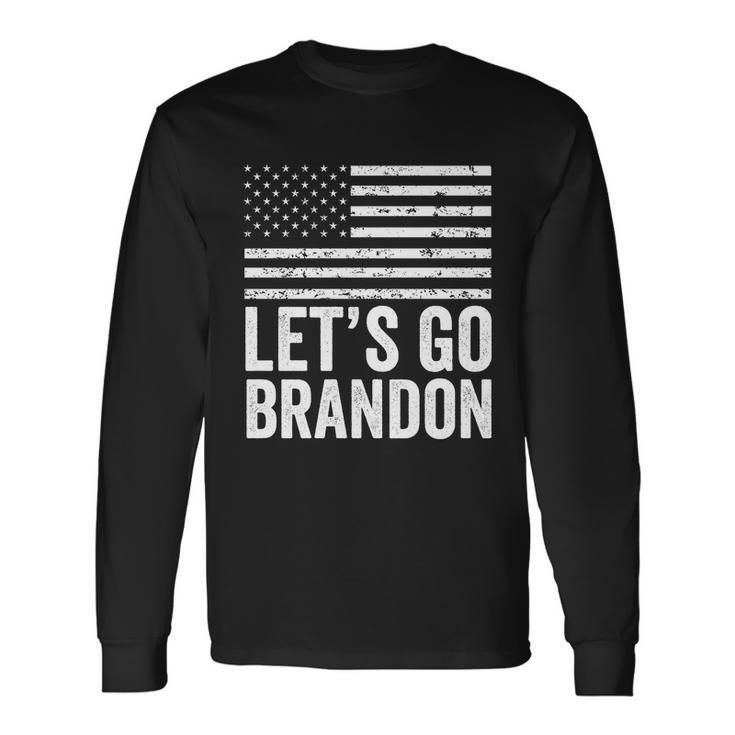 Lets Go Brandon Fjb Ultra Maga Joe Biden 4Th Of July Tshirt Long Sleeve T-Shirt