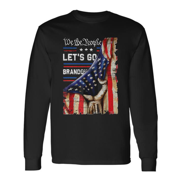 Lets Go Branson Brandon Conservative Anti Liberal Long Sleeve T-Shirt Gifts ideas