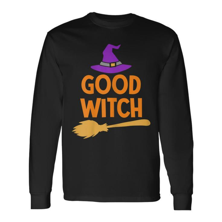 Good Witch Women Halloween Witch Halloween Long Sleeve T-Shirt