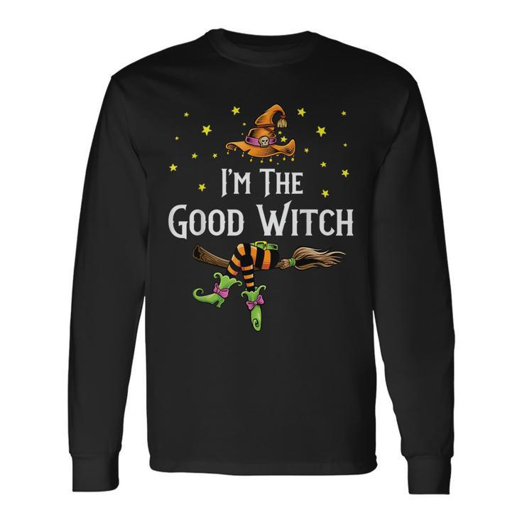 Im The Good Witch Halloween Matching Group Costume Long Sleeve T-Shirt