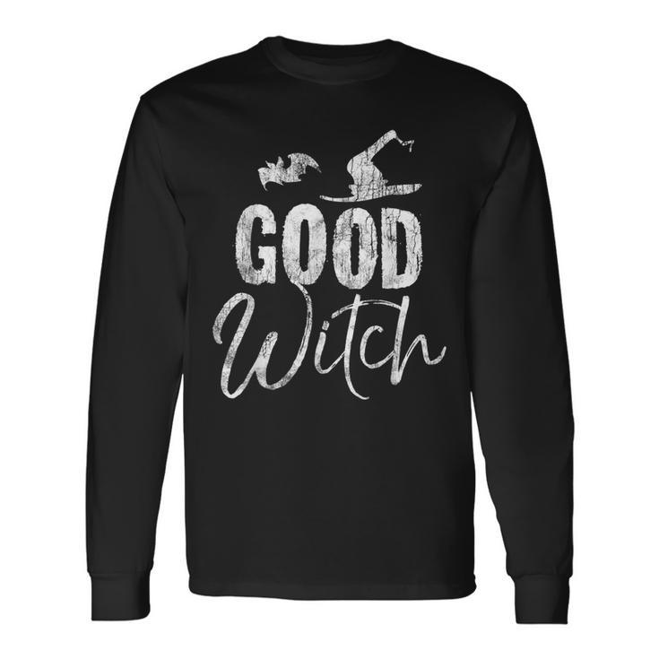 Good Witch Halloween Party Couples Costume Long Sleeve T-Shirt