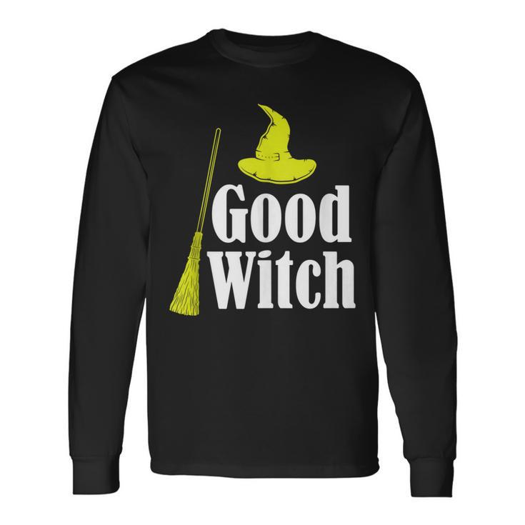Good Witch Witchcraft Halloween Blackcraft Devil Spiritual Long Sleeve T-Shirt